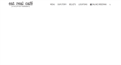 Desktop Screenshot of eatrealcafe.com